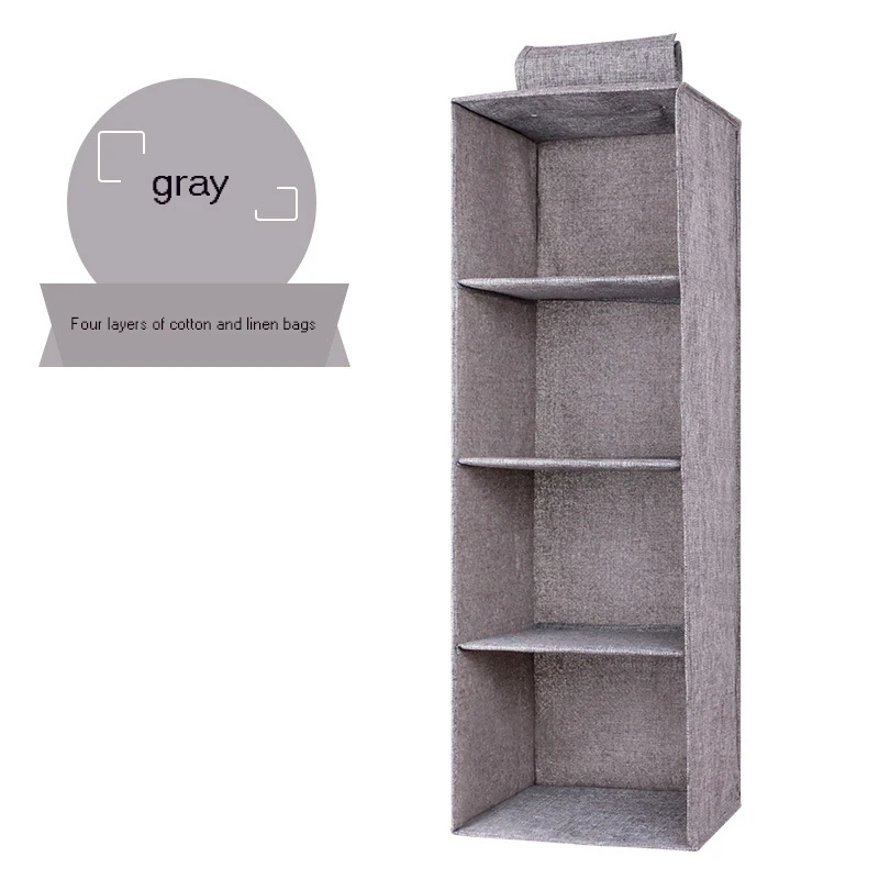 Многоярусный шкаф с выдвижными ящиками складной для хранения одежды стеллаж