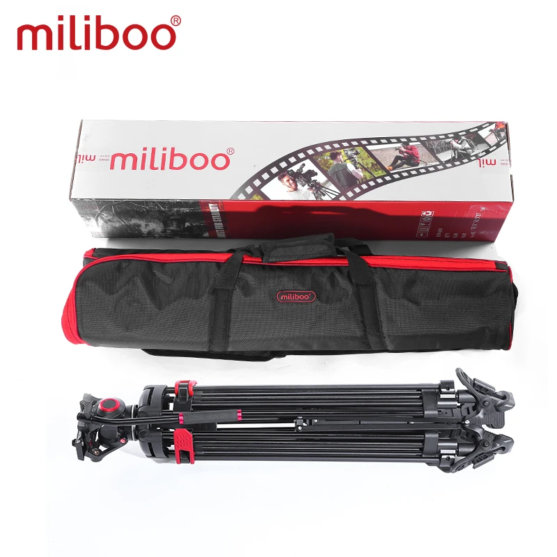 Штатив miliboo Профессиональный для видеокамеры подставка с наземным