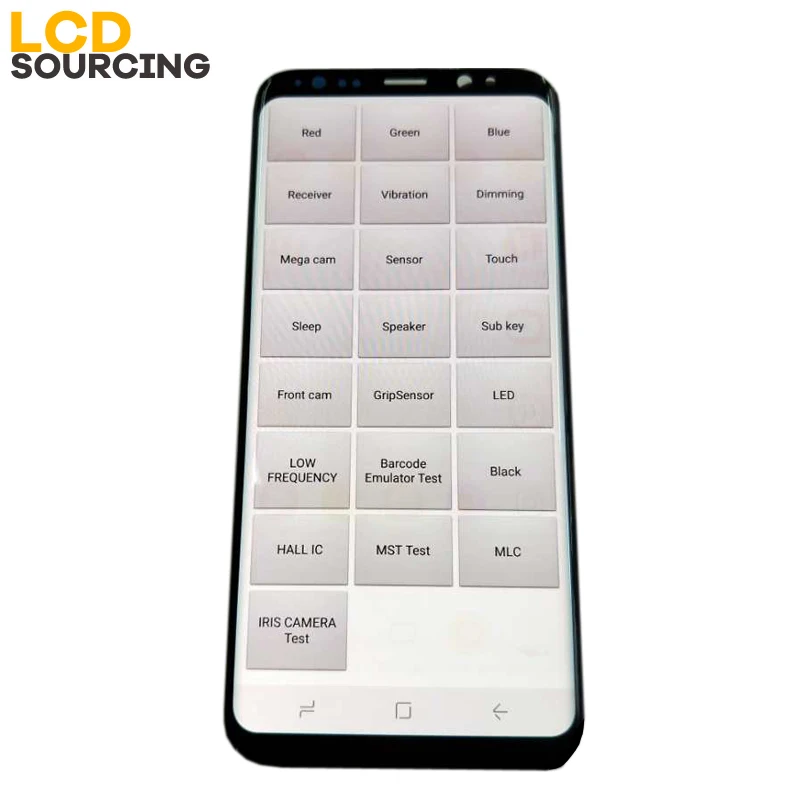 AMOLED BIGGER BIG RED BURN SHADOW For Samsung S8 G950 LCD Display Touch Screen Digitizer Assembly PLUS G955 G955F Replace | Мобильные