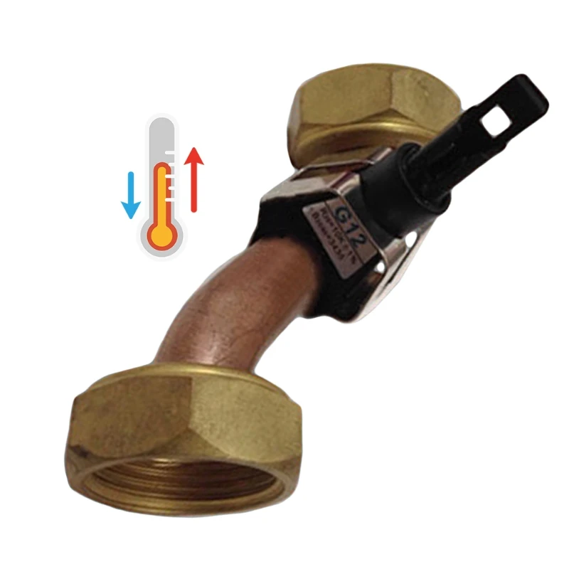 

G12 10K Wall-hung Boiler Tube Clip Type Temperature Sensor Switch Heating Stove Accessories