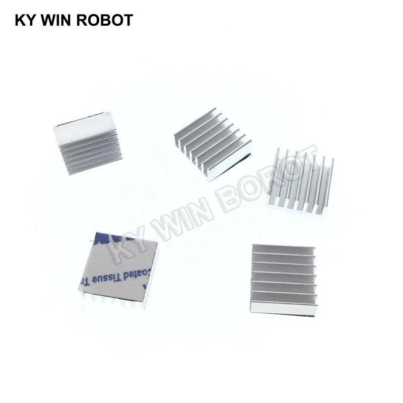 10pcs Computer Cooler Radiator Aluminum Heatsink Heat sink for Electronic Chip Heat dissipation Cooling Pads 14*14*6mm