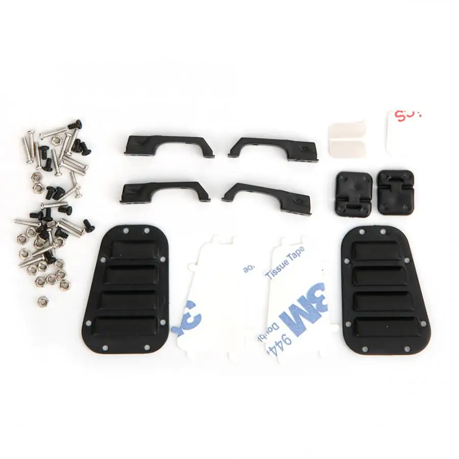 Дверные петли с ручками Сменные аксессуары для TRAXXAS/TRX4 1/10 RC Crawler Car Toy Parts 4 шт. |
