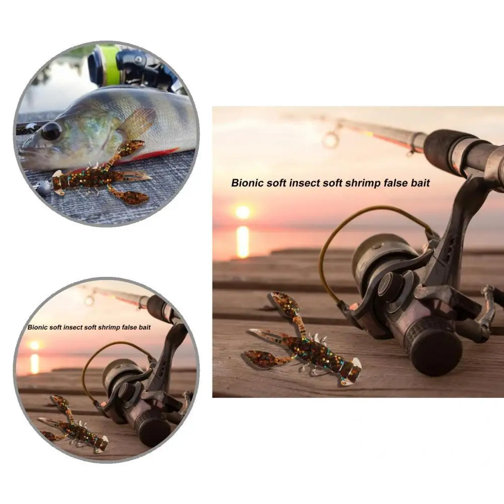 

Разные цвета, 10 ярдов, миниатюрная устойчивая к разрыву рыболовная приманка-креветка, рыболовная приманка, Реалистичная приманка для креве...