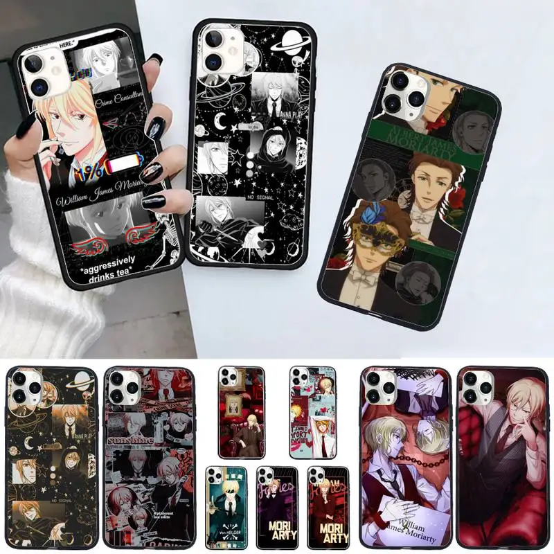 

Moriarty the Patriot patriotism moriarty Phone Case for iPhone 11 12 mini pro XS MAX 8 7 6 6S Plus X 5S SE 2020 XR shell