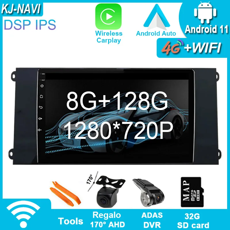 

9"8+128G Android 11 Car For Ford Transit PRO 2021 Auto Stereo Radio Multimedia Navigation GPS NO 2 DIN DVD
