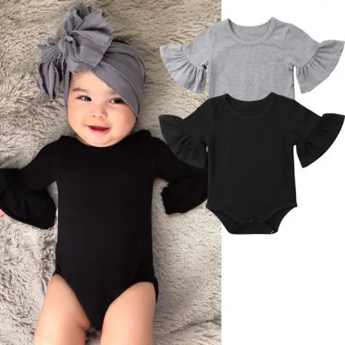 Детский однотонный комбинезон принцессы для новорожденных девочек | Мать и