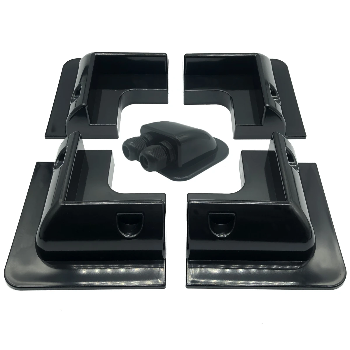 

Крепежный кронштейн для солнечной панели на крыше, 5x RV, ABS-пластик, опорный держатель для караванов, кемперов, лодок, яхт, автодомов