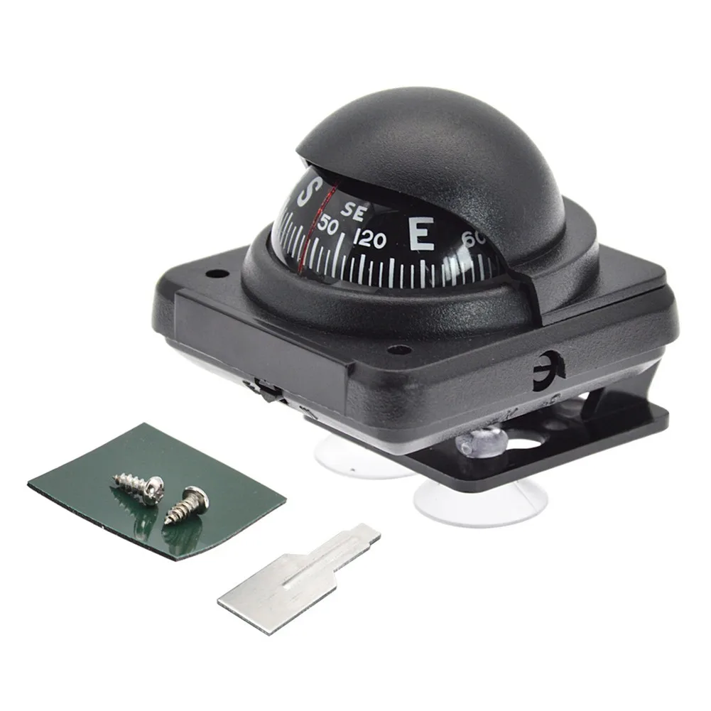 

Ocean Compass Marine Navigation Dashboard Waterproof For Automobiles Boat Outdoor Bike Cycling Hiking Direction Ball Trip Tools