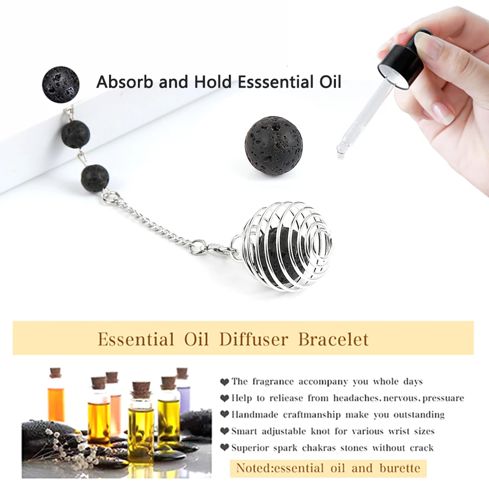 Nabest металлический весенний шар рейки натуральный гематит тигровый глаз и