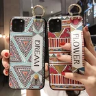 Чехол для iPhone 12 Pro чехлы на запястье для iPhone 12 Mini 11 Pro Max XR X Xs Max 8 7 6 6s Plus SE 2020 мягкий народный таможенный чехол