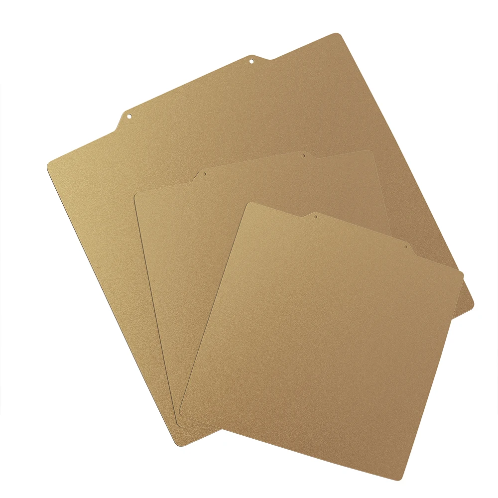 3d printer parts new double sided pei spring steel sheet textured)with magnetic base 220235310mm for 3d printer hot bed voron free global s