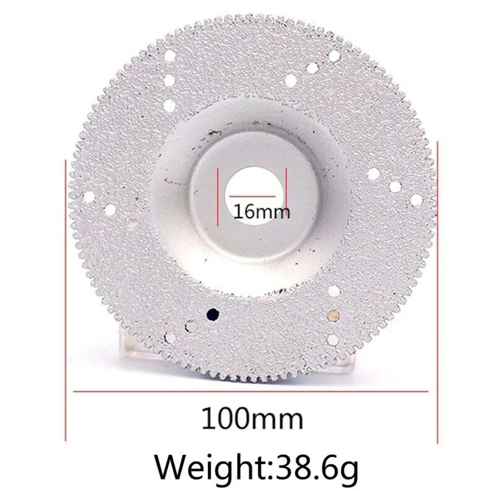 

100mm 3.9\" Angle Grinder Disc Diamond Wet Dry Cutting Disc Porcelain Tile Turbo For Materials Like Granite Ceramic Porcelain