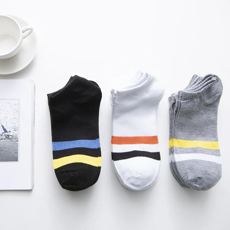 Носки зимние носки женские 2020 полосатые хлопковые тапочки короткие удобные и