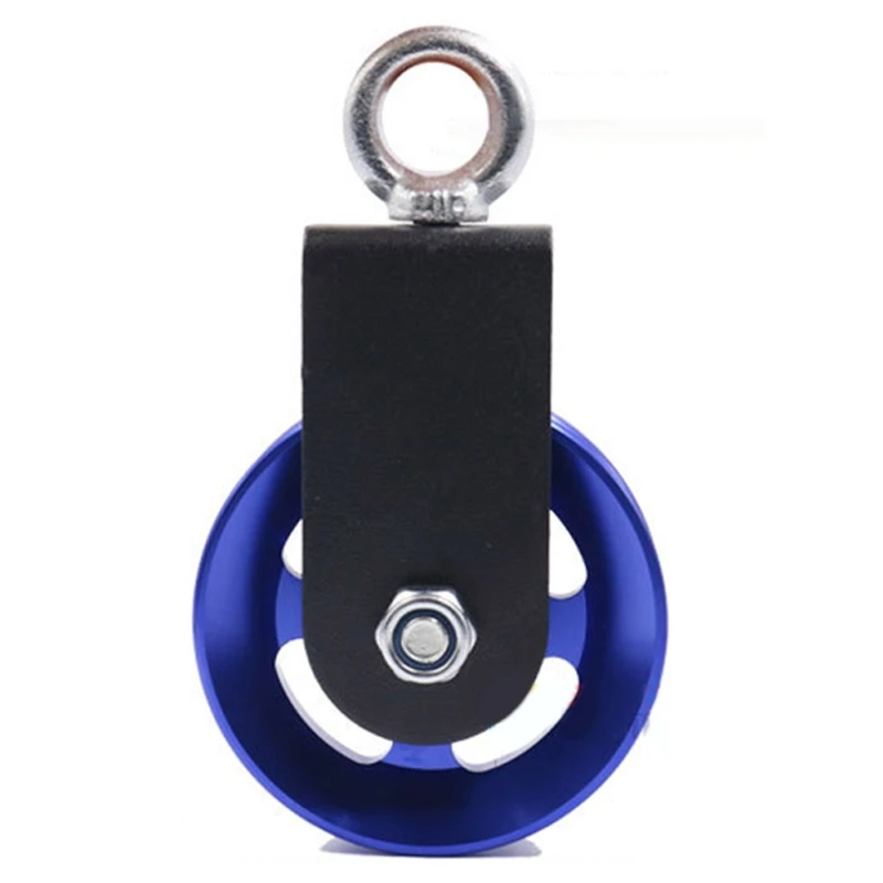 

Aluminum Alloy Silent Bearing Lifting Pulley Wheel Fitness Strength Accessories
