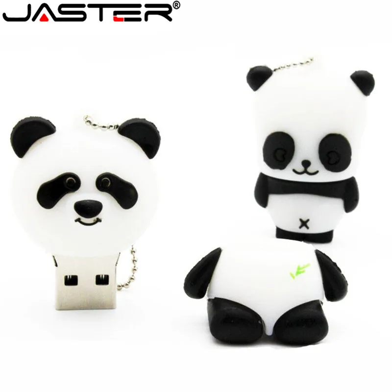 USB флеш накопитель JASTER в виде животного панды 4/8/16/32/64 ГБ|panda usb|panda pen driveusb flash drive mini |