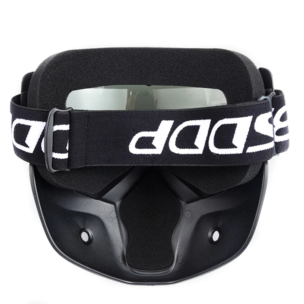 Модульная маска со съемными очками и фильтром для рта идеально подходит