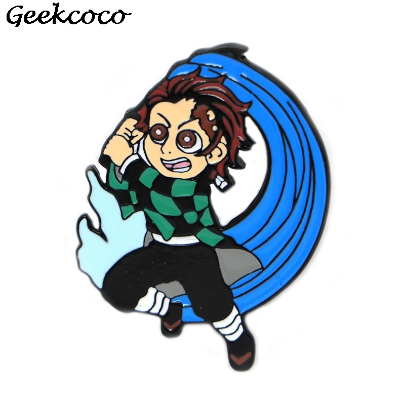 

20pcs/lot J1834 Geekcoco Anime Enamel Pin Custom Brooch Badge for Bag Lapel Pin Cartoon Moon Jewelry Gift for Fans
