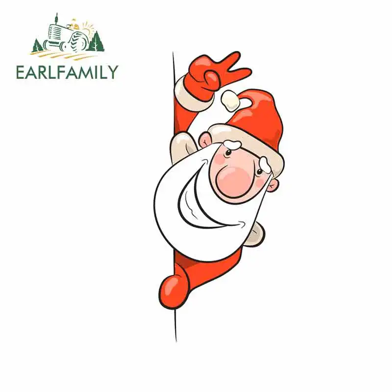 EARLFAMILY 13 см x 5 9 Рождество да! Санта Клаус Графика Забавный наклейки для автомобиля