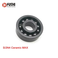 6202 MAX Full Ceramic Bearing Si3N4 1PC 15*35*11 mm Full Balls 6202 CE Ceramic Ball Bearings 6202CE