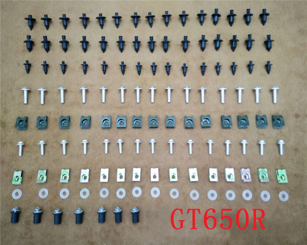 

Fairing Bodywork Kit Bolts Screws For Fit For HYOSUNG GT650R 2006-2009
