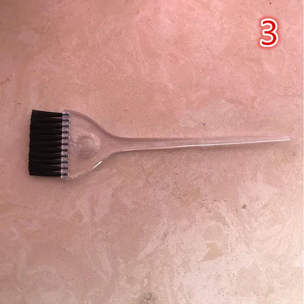 3 1 шт. окрашивающая расческа для волос для дома DIY эфирный инструмент парикмахерское масло для выпечки Расческа с щеткой окрашивание - Цвет: 3