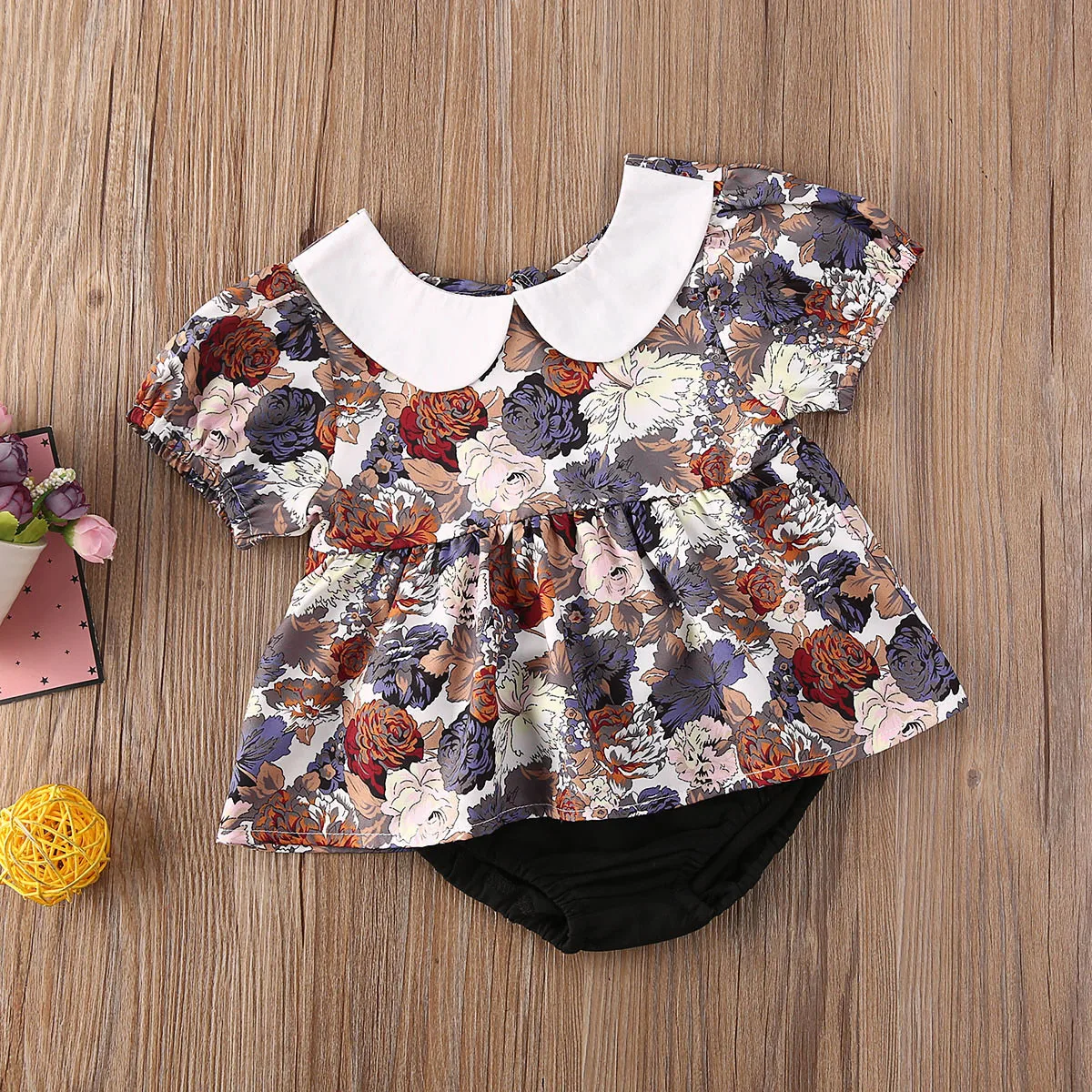 Новое поступление летняя одежда для малышей брата сестры Цветочные Топы