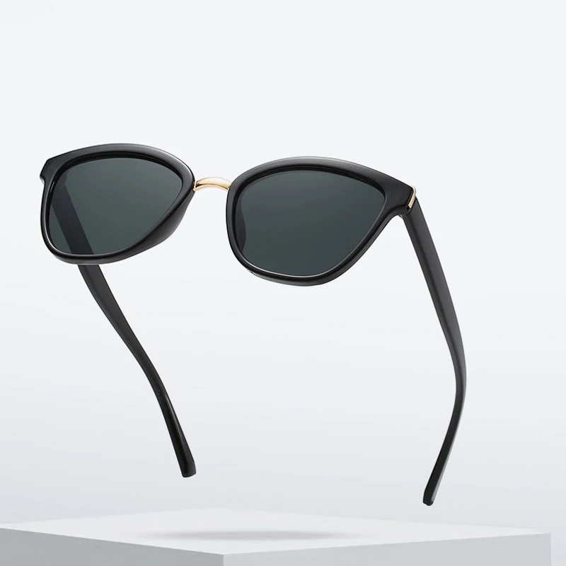 

Солнцезащитные очки в стиле ретро с леопардовой оправой для мужчин и женщин, привлекательные модные уличные очки с защитой UV400 и линзами чайного цвета для девушек