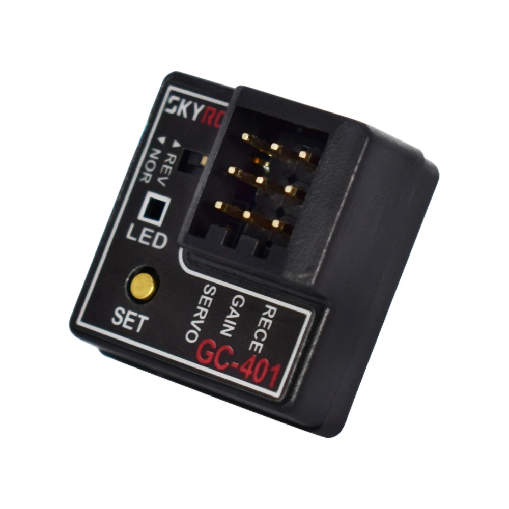 SKYRC-giroscopio GC401 Original para coche de carreras a control remoto, salida de direcci&oacute;n, nueva versi&oacute;n mejorada V2 VS GC301-3