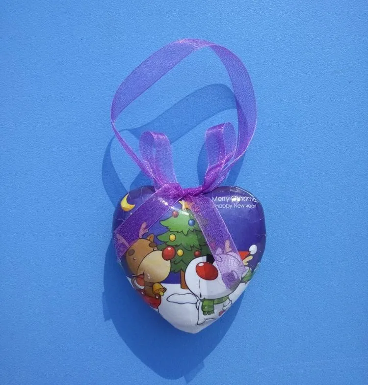 Украшения для новогодней елки подвеска в форме сердца глобальное эксклюзивное