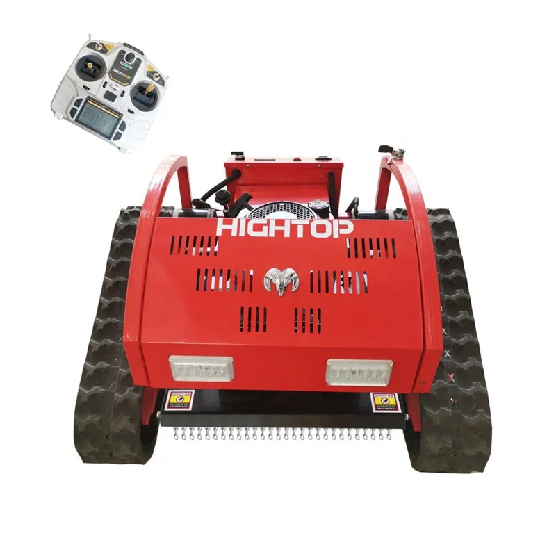 

High efficiency gasoline Grass Machine Lawn mower robot With free blades