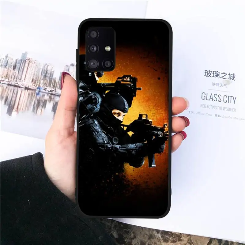 

Counter Strike Global csgo cs go Phone Case For Samsung galaxy S 7 8 9 10 20 edge A 6 10 20 30 50 51 70 note 10 plus