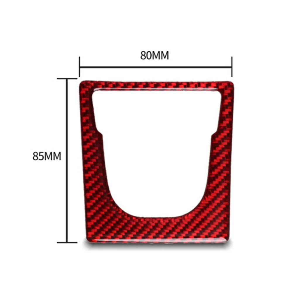 Красная накладка на панель тормоза из углеродного волокна для Porsche Macan 2014 2019