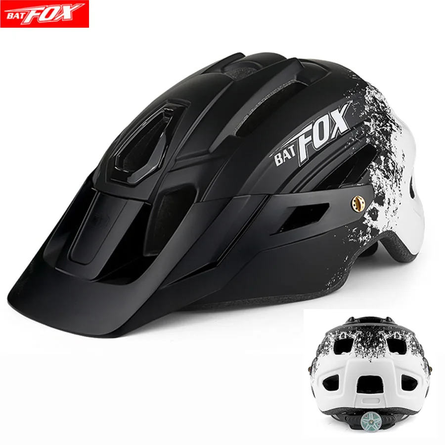 

BATFOX Newest MTB Bicycle Helmet Men Women Road Mountain MTB Helmets Ultralight Integrally-molded Cycling Helmet Casco Ciclismo