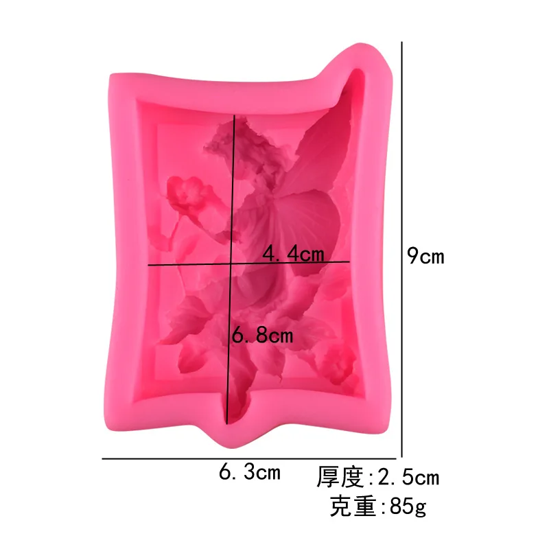Форма ангела Феи 3D Смола для пластилина силиконовые формы мыла ручной работы из