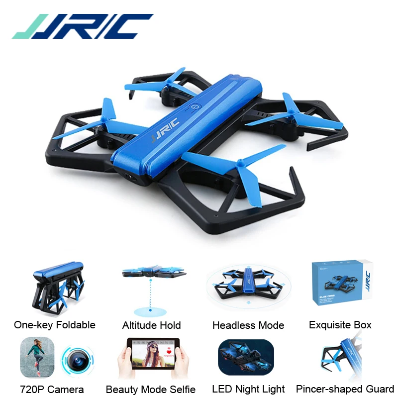

JJR/C JJRC H43WH H43 селфи Elfie WIFI FPV с HD камерой режим удержания высоты без головы складной рычаг RC Квадрокоптер Дрон H37 Mini