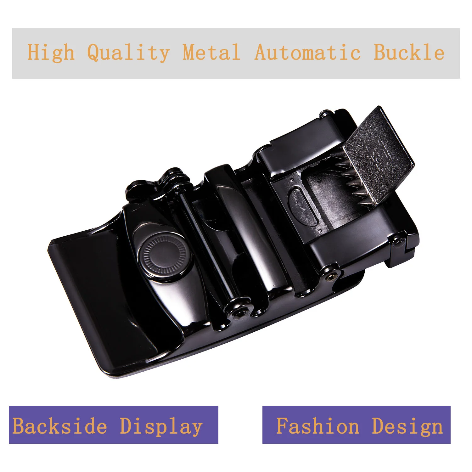 Genuine Leather Designer Men Belt Luxury Alloy Automatic Buckle Cowskin Fashion Jeans Waistband Men's Gift DiBanGu | Аксессуары для