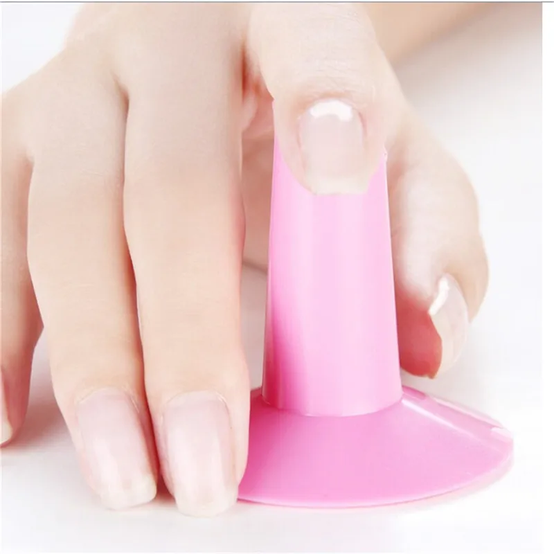 

Plastic Positioning Finger Toe Fix Stand Cute Nail Locator Gel Nails Polish Glue Holder Nail Art Manicure Locating Nail 1PC