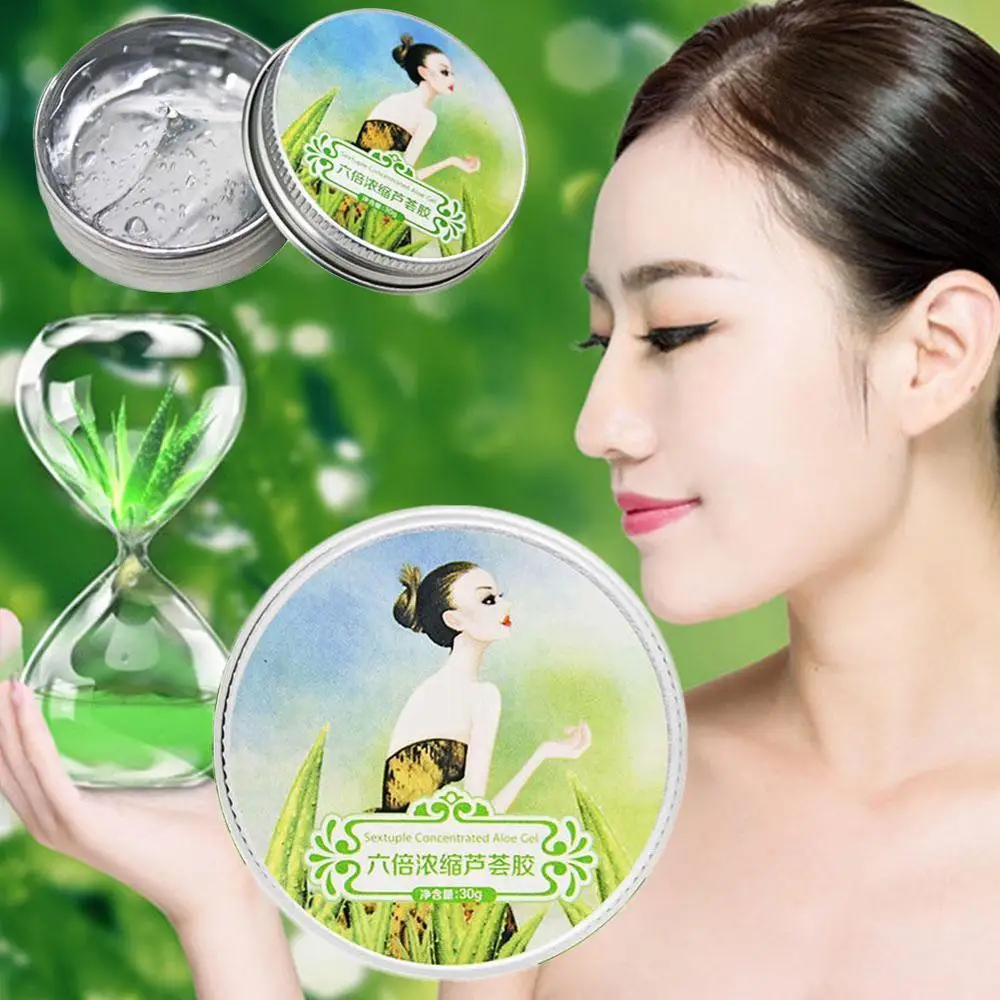 30 мл гель алоэ вера 100% чистый натуральный органический для кожи уход за лицом и