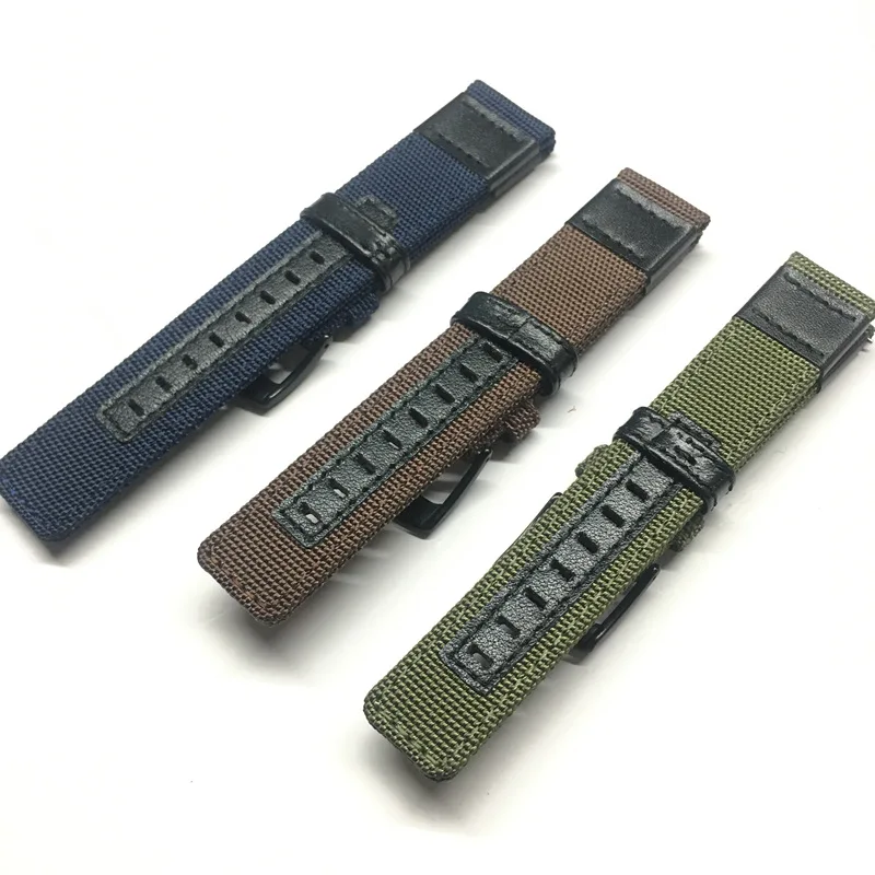 20 22 мм нейлоновый кожаный ремешок для часов Xiaom Huami Amazfit Bip Lite Pace Stratos 2 2S GTR 47 мм Смарт-часы аксессуары ремень