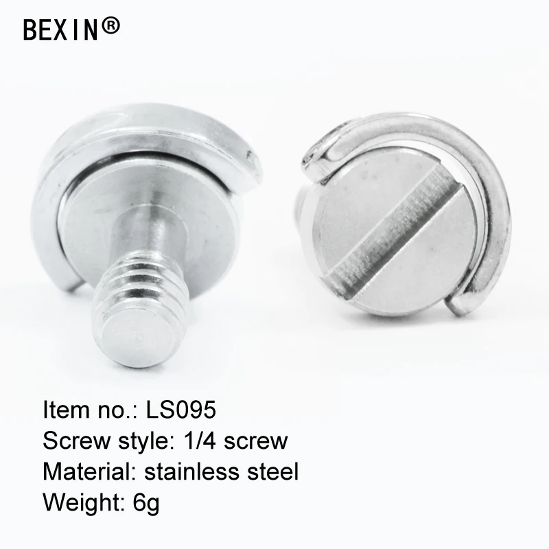 Аксессуары для штатива BEXIN 1/4 дюймов винт для камеры d-кольцо адаптер для камеры Крепление Винт для быстрого крепления пластина шарик головка DSLR камеры