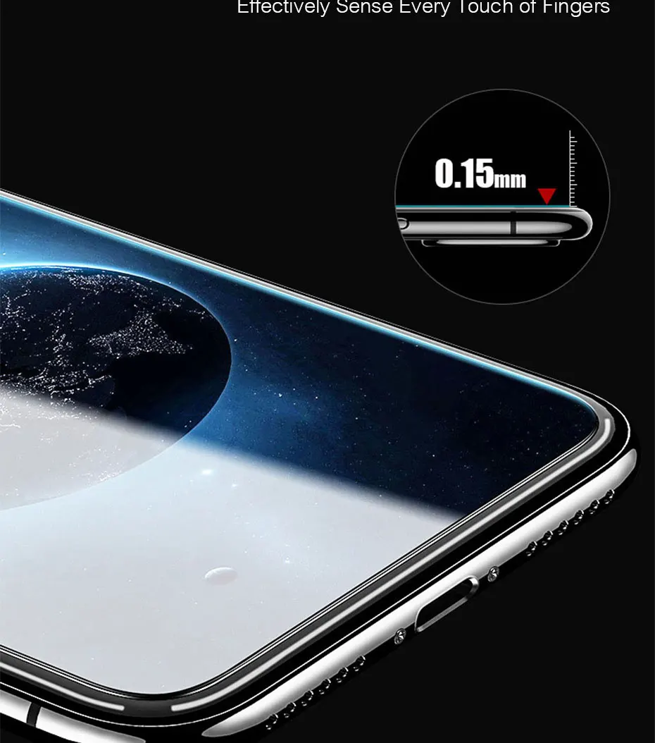 3 шт полное покрытие защитное закаленное стекло для iPhone 11 7 8 6 6s Plus X XR XS Защита экрана для iPhone XR XS 11 Pro Max стекло