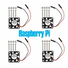 Регулируемый вентилятор Raspberry Pi 3,3 В5 В, отдельные разъемы, Бесщеточный Охлаждающий вентилятор для Raspberry Pi 44B3B +23BB2B