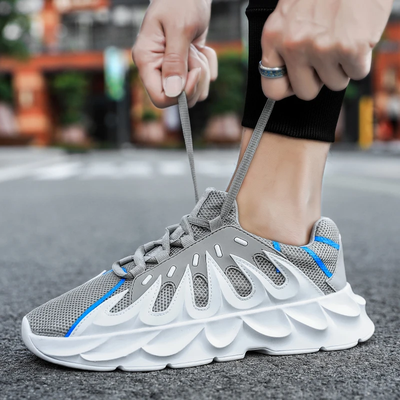 

2020 Men's Shoes Sneakers Men Tide Mesh Breathable Thick Bottom Shoes Men Casual Outdoor Mans Footwear Zapatillas Hombre