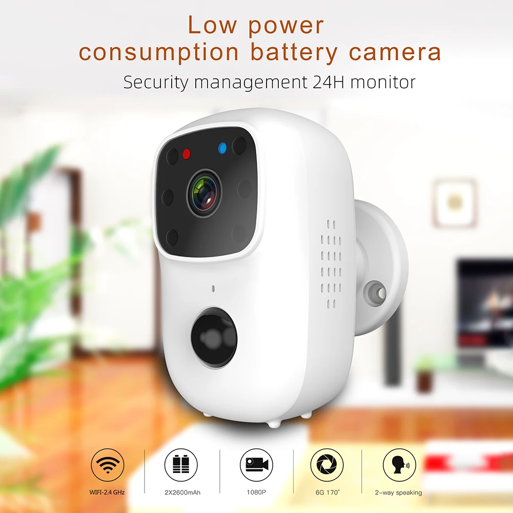 

Камера видеонаблюдения HD Водонепроницаемая с поддержкой Wi-Fi