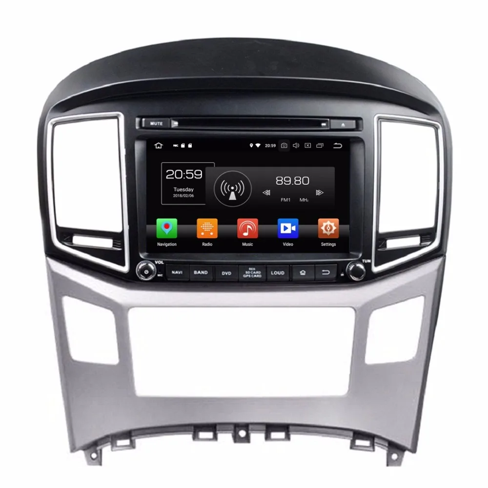 8 ядер 'ɸ Android 9 0 автомобильный Радио dvd-плеер GPS для Hyundai H1 2016 навигация 4G RAM 64g ROM