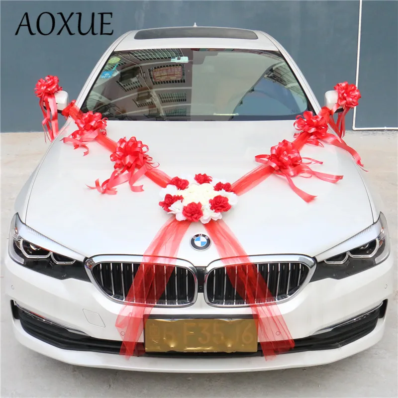 Искусственные цветы из пенопласта лента для свадебного декора автомобильные