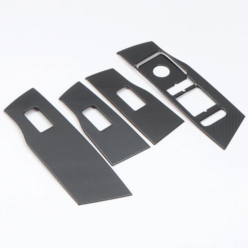 LHD!! For VW Volkswagen Polo 2019 2020 2021 Stainless Window Lift Switch Button Frame Decoration Cover Trim Car Styling | Автомобили и