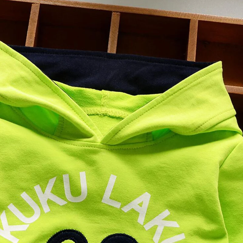 Комплект одежды criancas Menino Roupa do bebe Define 100% algodao Criancas толстовки Terno Dos Esportes 1-5 t Das Meninas M |