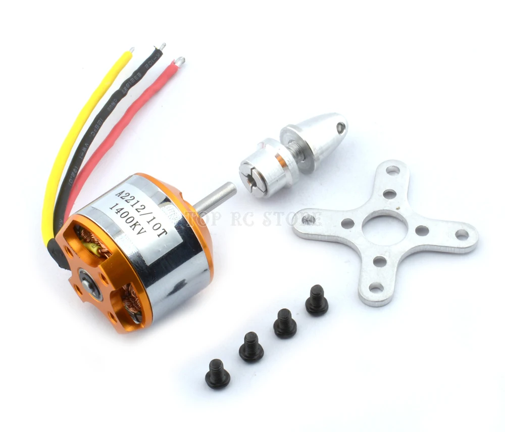 Бесщеточный двигатель Outrunner для квадрокоптера RC F450 F550 4 шт. XXD 2212 1000KV 1400KV | Игрушки и