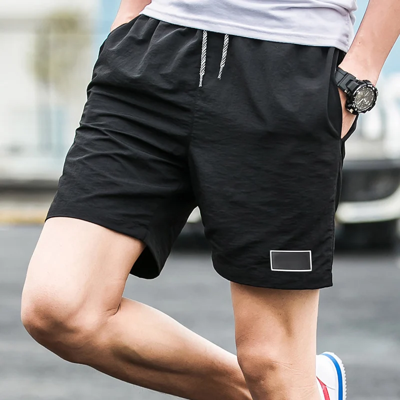 Для мужчин шорты для фитнеса бодибилдинга на резиновой подошве Мужские летние